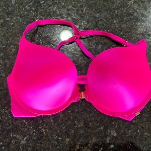 NWOT Victoria's Secret Hot Pink Push-Up Bra